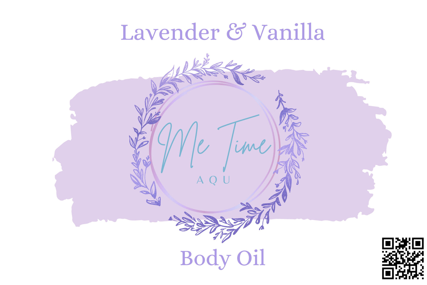 After Bath Body Oil Lavender & Vanilla