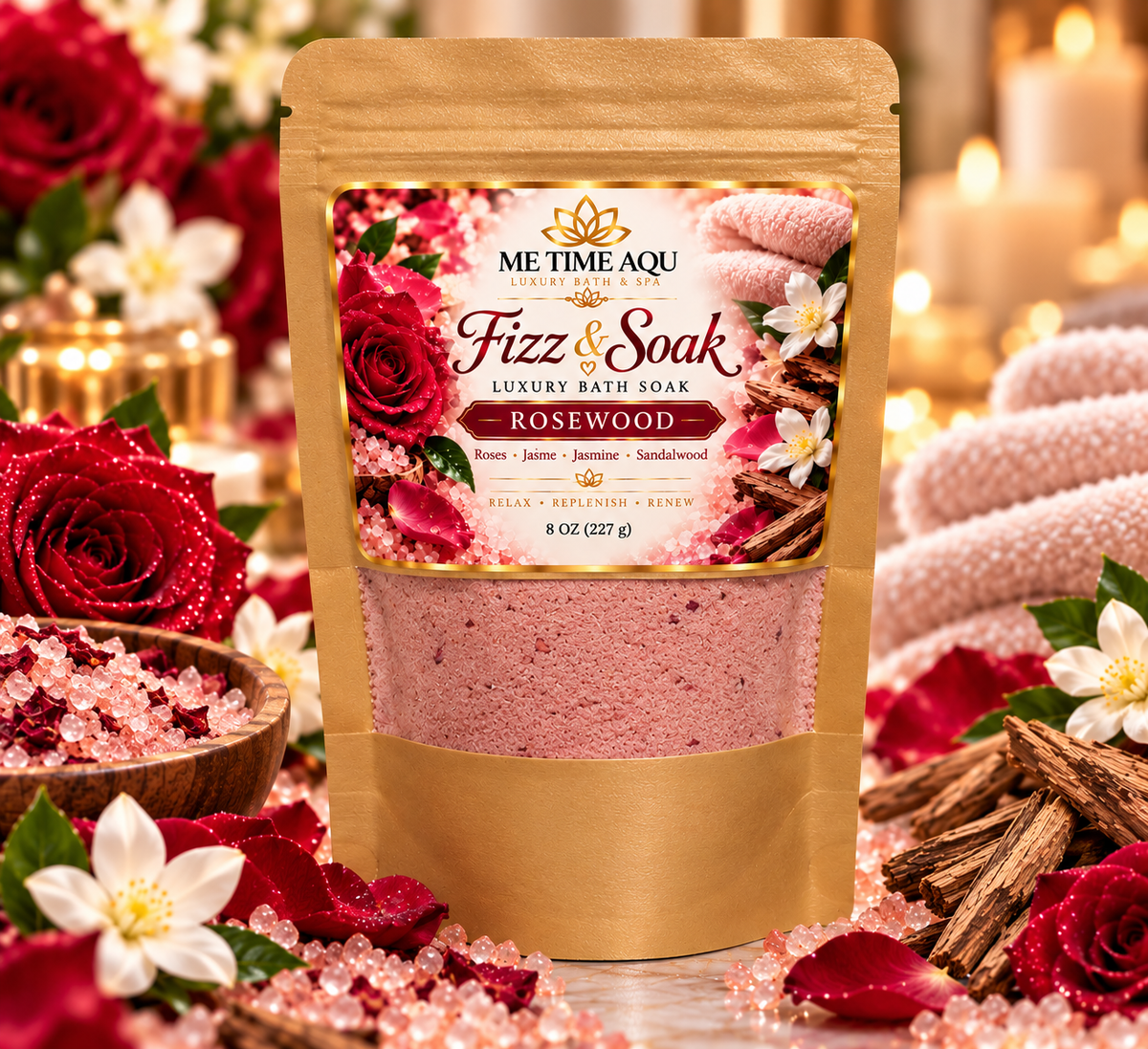 Rosewood Fizz and Soak