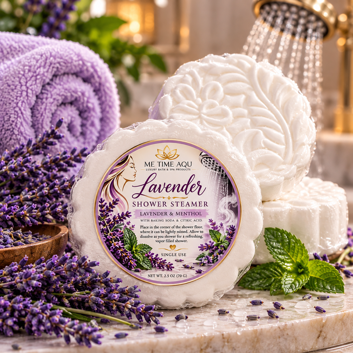 Lavender Shower Steamer