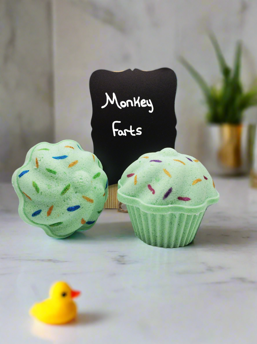 Monkey Farts Cupcake Bomb