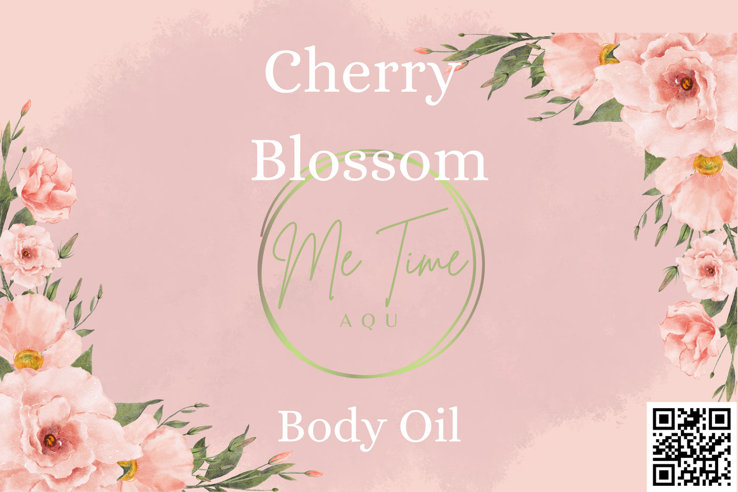 After Bath Body Oil Cherry Blossom