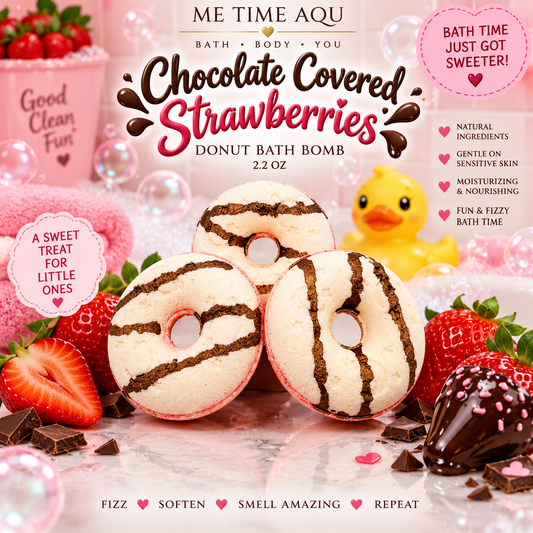 Chocolate Covered Strawberry Donuts