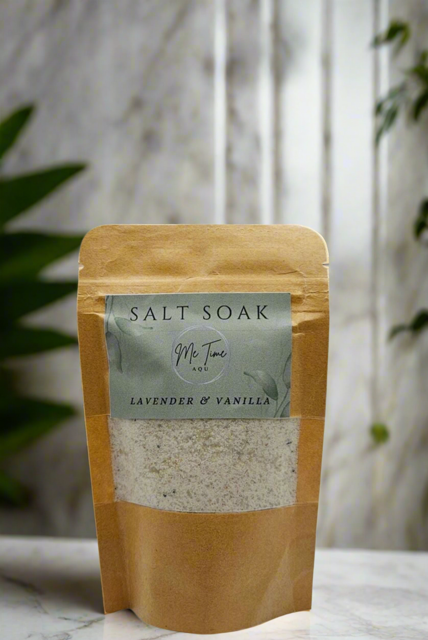 Luxurious Tranquility Bath Salt Soak Lavender & Vanilla