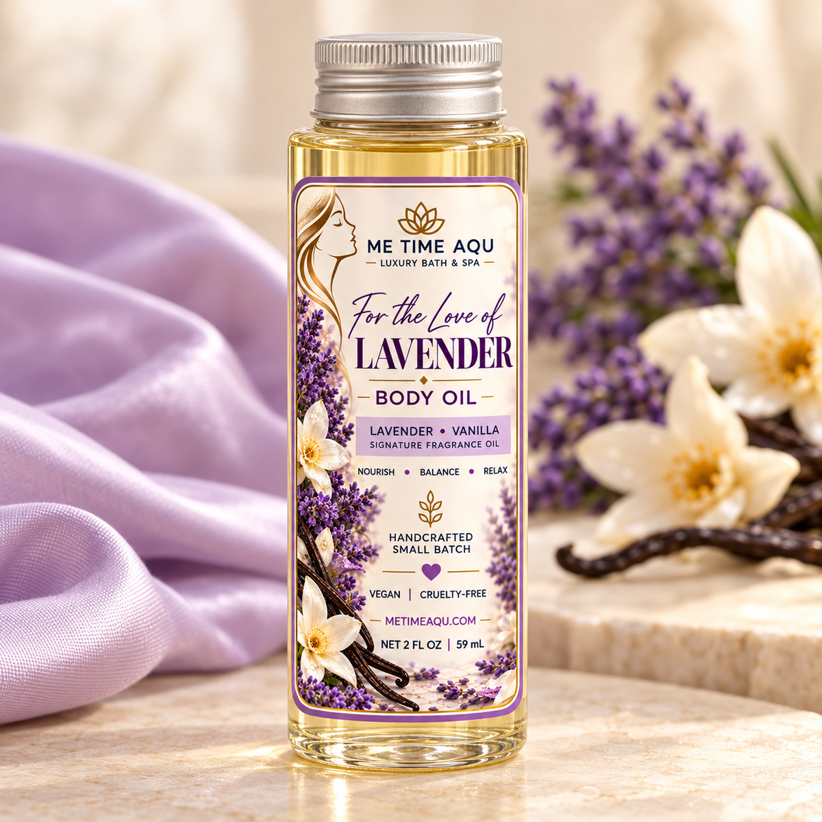 For the Love of Lavender Body Oil