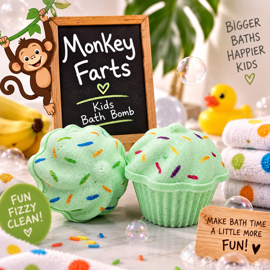 Monkey Farts Cupcake Bomb