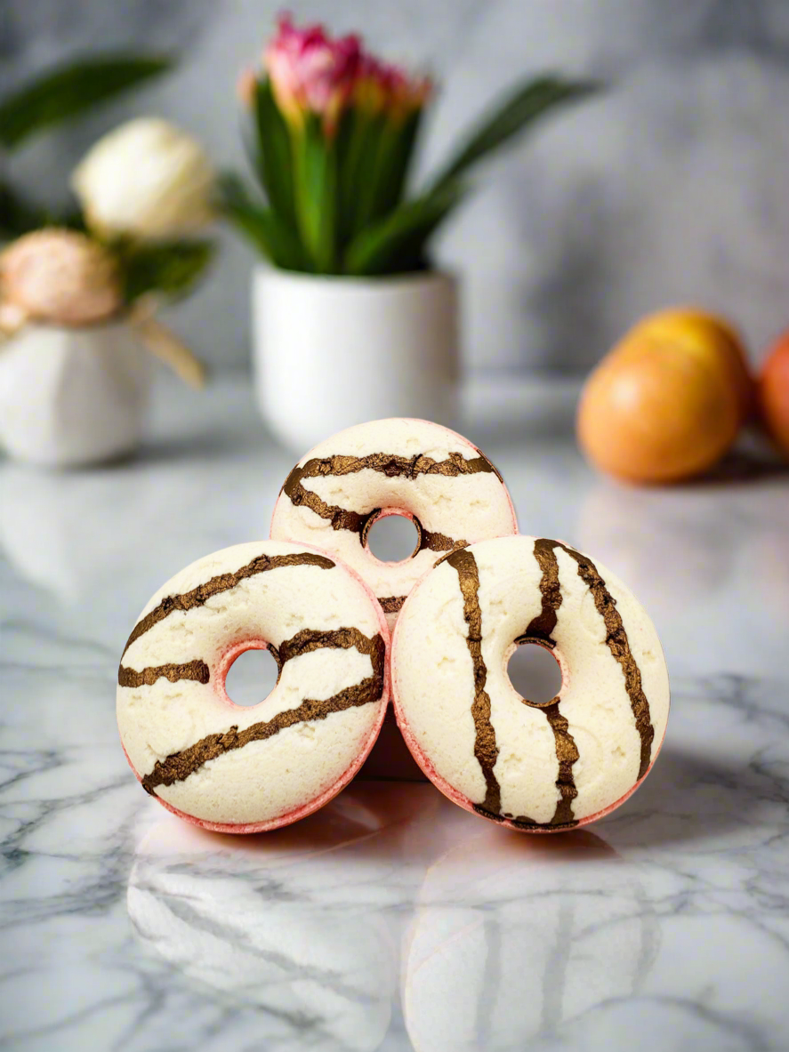 Chocolate Covered Strawberry Donuts