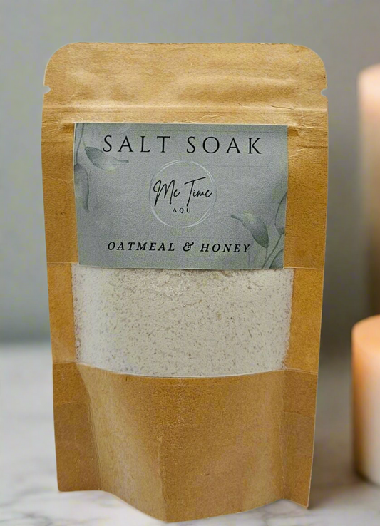 Luxurious Tranquility Bath Salt Soak Oatmeal & Honey