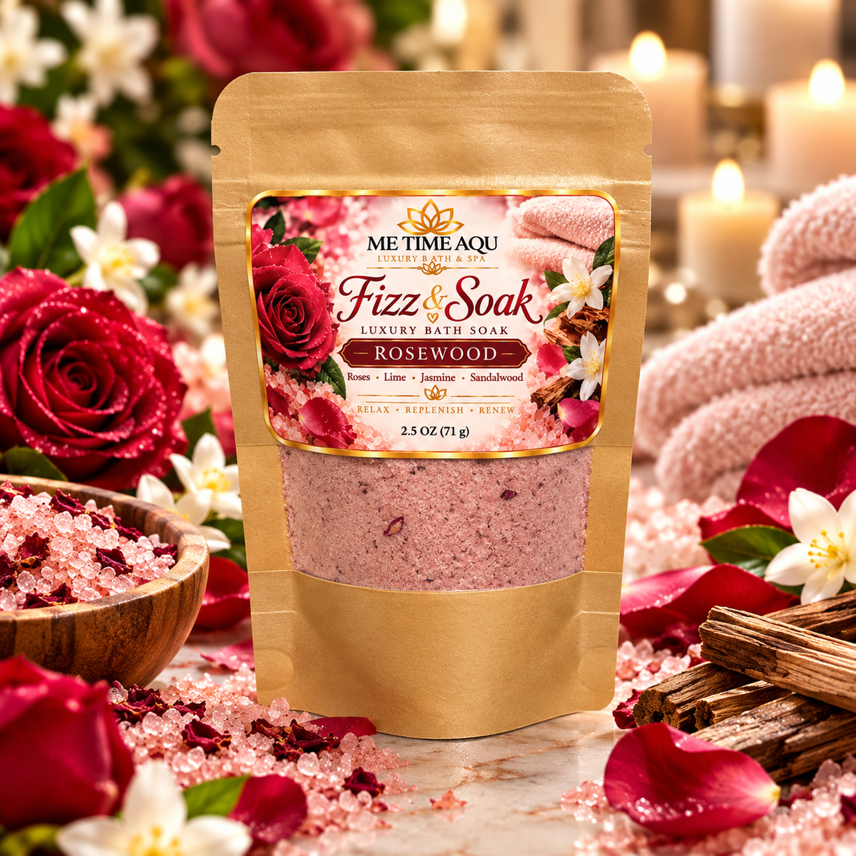 Rosewood Fizz and Soak