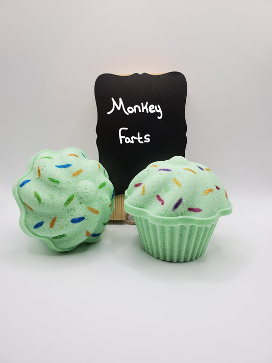 Monkey Farts Cupcake Bomb